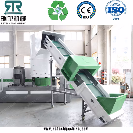 Plástico PE/PP/HDPE/LDPE/LLDPE/BOPP/PS/ABS/Pet/PVC/EPS/EPE/EPP/PC/Filme/Rede/Não Tecido/Saco/Fibra/Reciclagem/Granulação/Granulação/Linha/Planta/ Máquina/Granulador